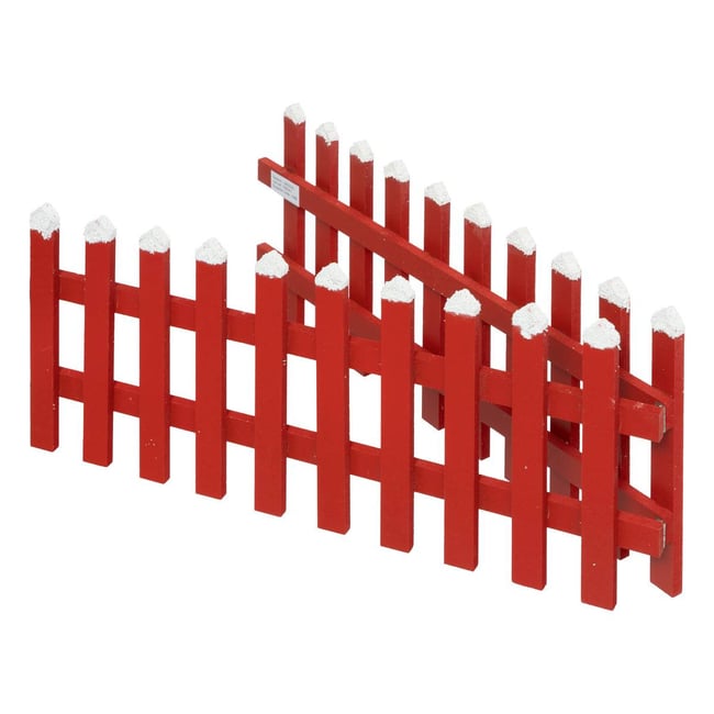 Cloture AU PETIT MATIN Couleur rouge <span itemprop=