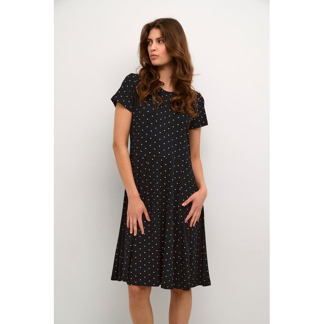 Robe coupe regular noir black deep <span itemprop=