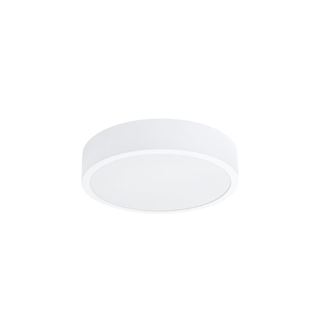 Plafonnier Aluminium Blanc LED 1 Onyx 30 Couleur blanc <span itemprop=