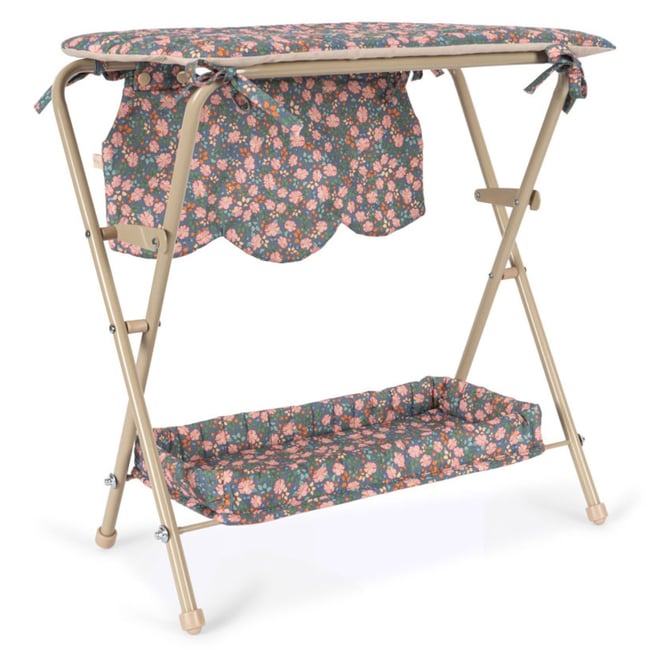 Table à langer pour poupée rose, bleu, vert <span itemprop=