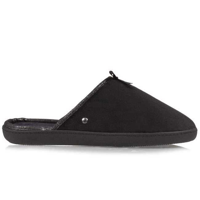 Chaussons Mules ultra confortables (technologie EVERYWEAR™), à mémoire de forme, intemporelles noir <span itemprop=