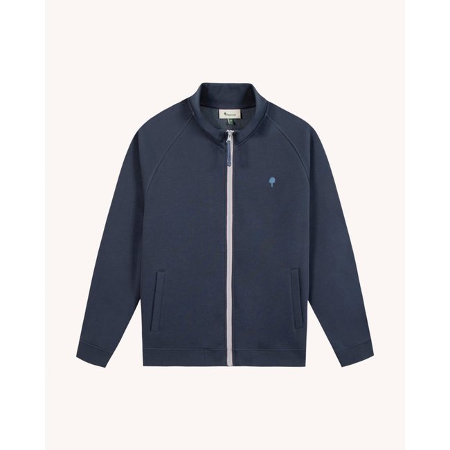 Sweat HORTE HORTE marine grisé <span itemprop=