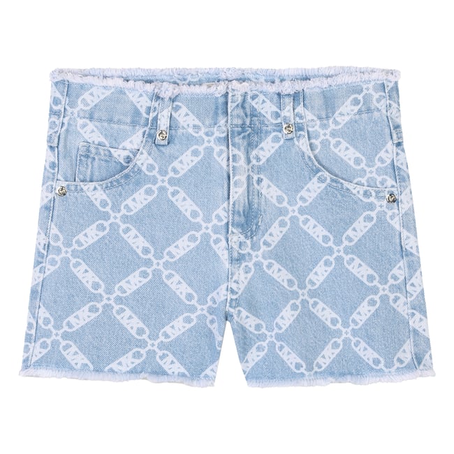 Short à taille réglable denim blue <span itemprop=