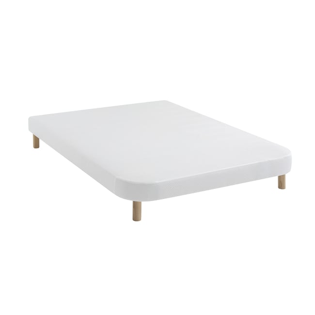 Sommier demi-corbeille tapissier NIAGARA Couleur blanc <span itemprop=