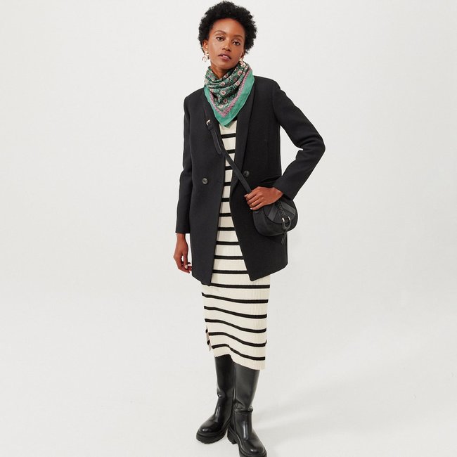 Manteau en laine GISELE court - PROMOD