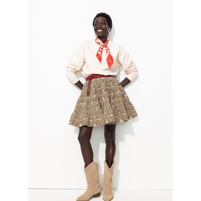 Jupe en broderie anglaise - PROMOD