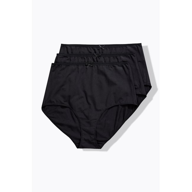 Culottes maxi, lot de 3, couleurs unies - ULLA POPKEN