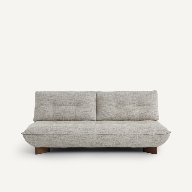 Sofa Kaori, verstellbar, Chevron meliert leinen <span itemprop=