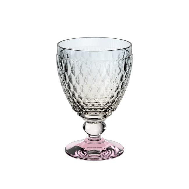 Verre À Eau À Pied BOSTON Couleur multicolore <span itemprop=