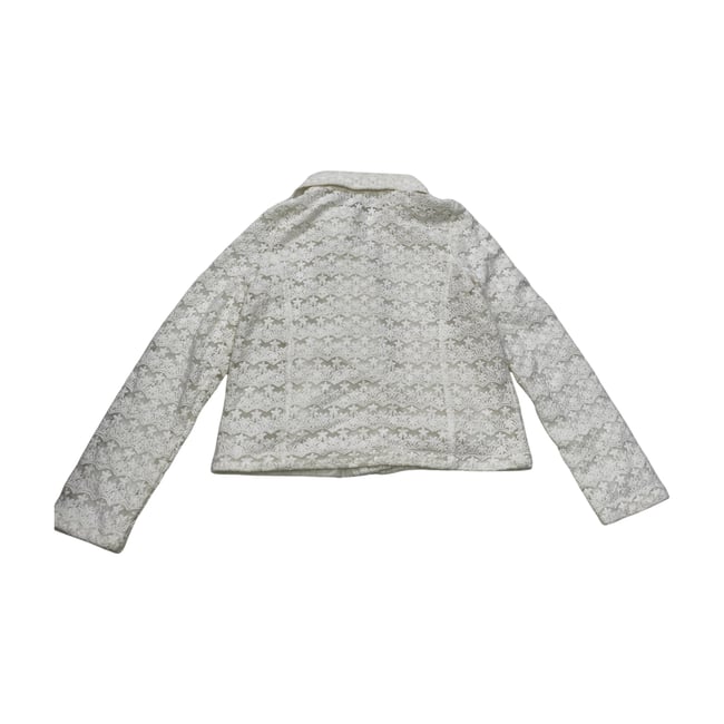 Veste enfant - Très bon état blanc <span itemprop=