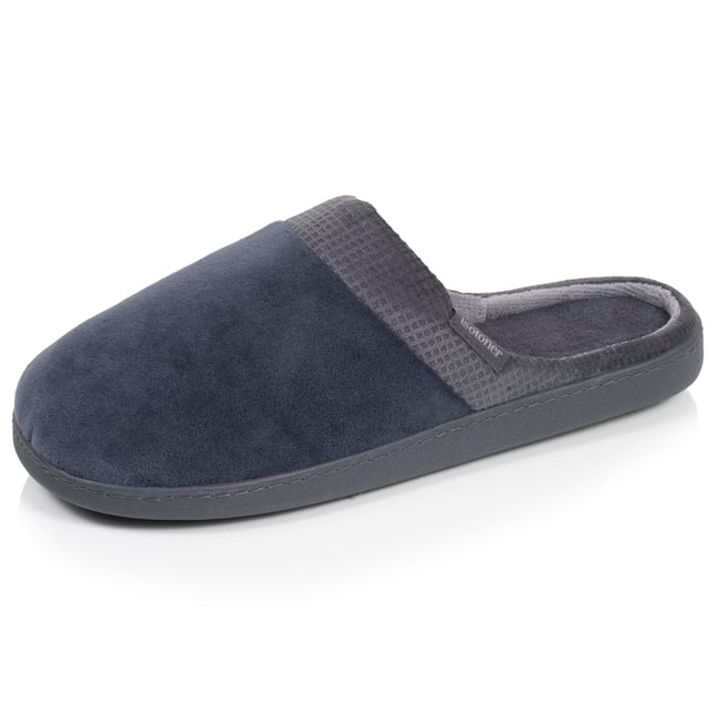 Chaussons Mules gris <span itemprop=