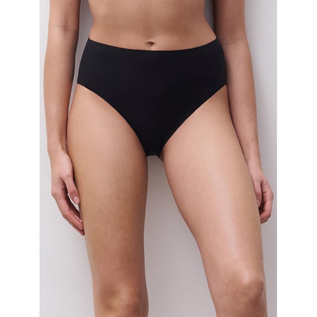 Culotte échancrée SOFTSTRETCH noir <span itemprop=