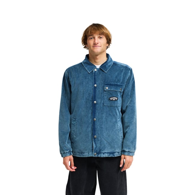 Veste en jean KING CORD bleu dark denim <span itemprop=