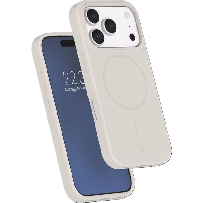 Coque iPhone 18 Pro Silicone Magsafe Blanc - FORCE CASE