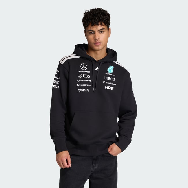 Sweat-Shirt À Capuche Pilote Mercedes - Amg Petronas Formula 1 Team black <span itemprop=