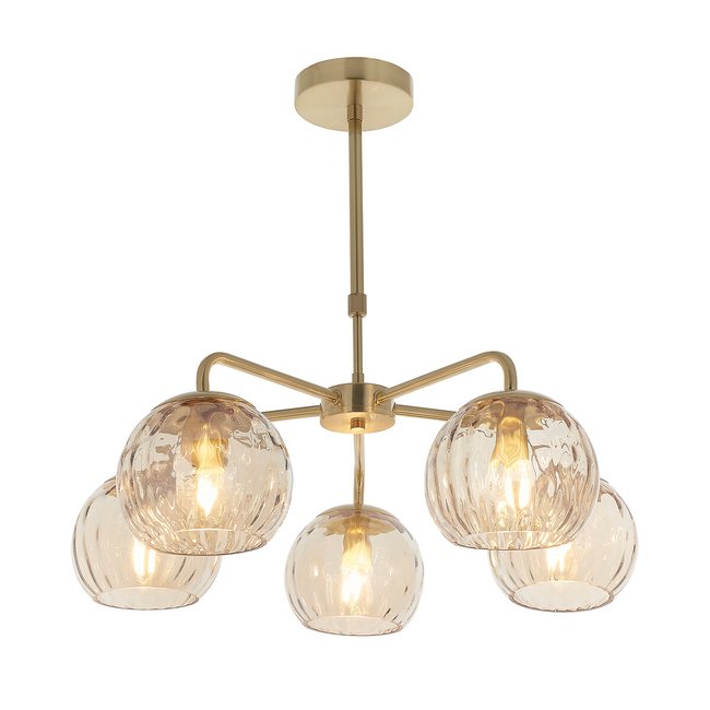 Lustre Glass Pendant Light, champagne, ÉDITÉ