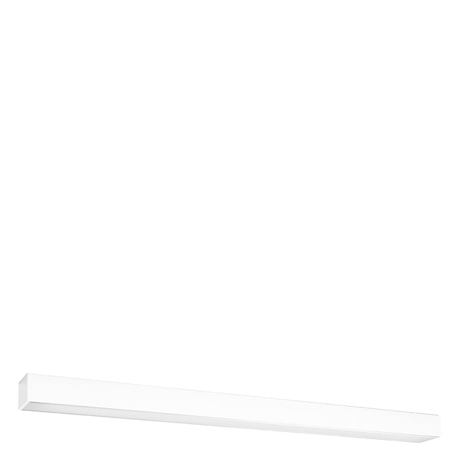 Plafonnier Aluminium Blanc LED 1 Pinne Couleur blanc <span itemprop=