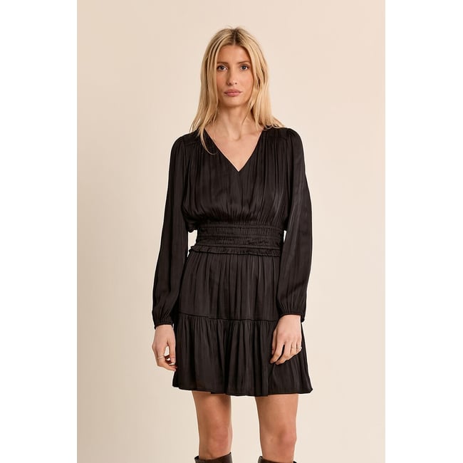 Robe courte satinée - MOLLY BRACKEN