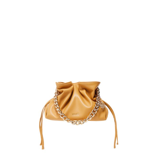 Sac porté épaule Riccy petit moutarde <span itemprop=