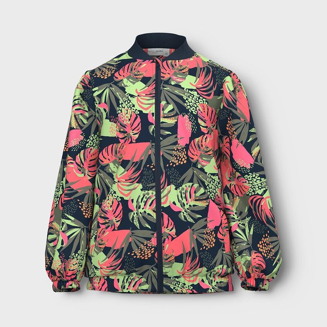 Bedruckte Bomberjacke bedruckt <span itemprop=