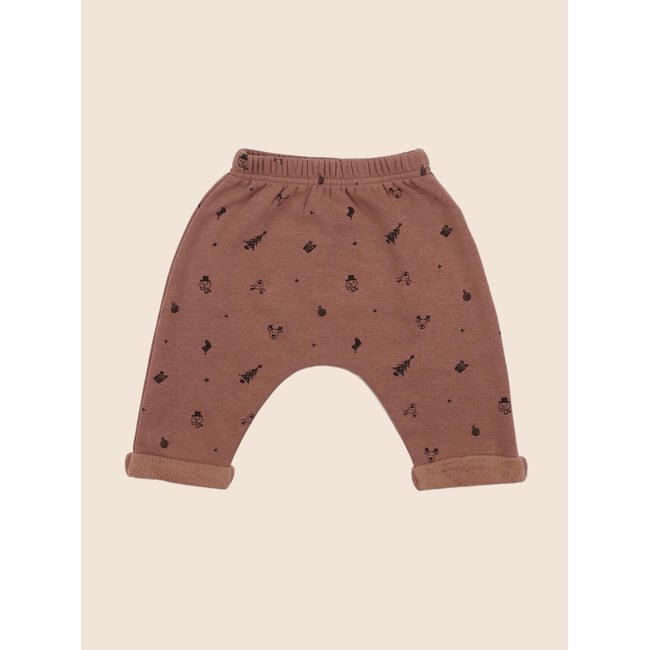 Pantalon - Très bon état marron <span itemprop=