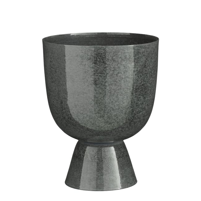 Cache-pot Ø22 cm JAMES Couleur grey <span itemprop=