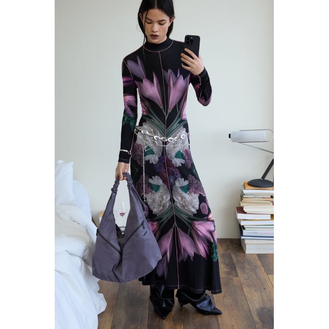 Sac moyen effet cuir noir <span itemprop=