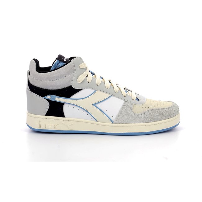 Sneakers hautes Polyurethane Magic Demi Twin gris <span itemprop=