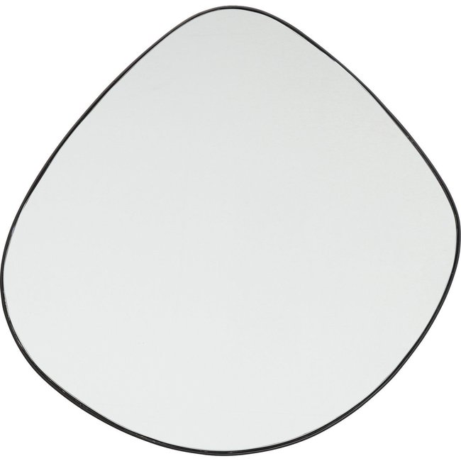 Miroir Göteborg 90x93cm Couleur noir <span itemprop=