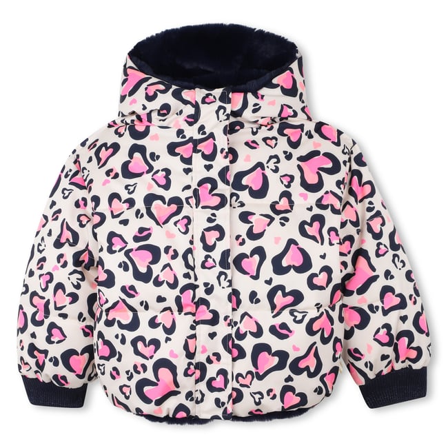 Veste réversible rose courage <span itemprop=