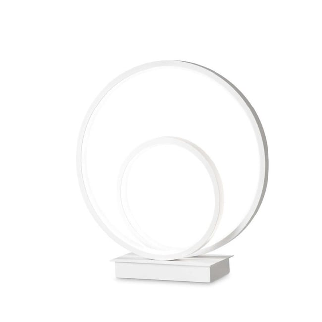 Lampe à poser blanche led puissante Roz Couleur blanc <span itemprop=
