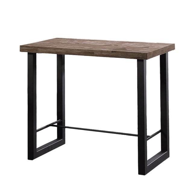 Table haute bois/acier - BODEGA - MATHI DESIGN
