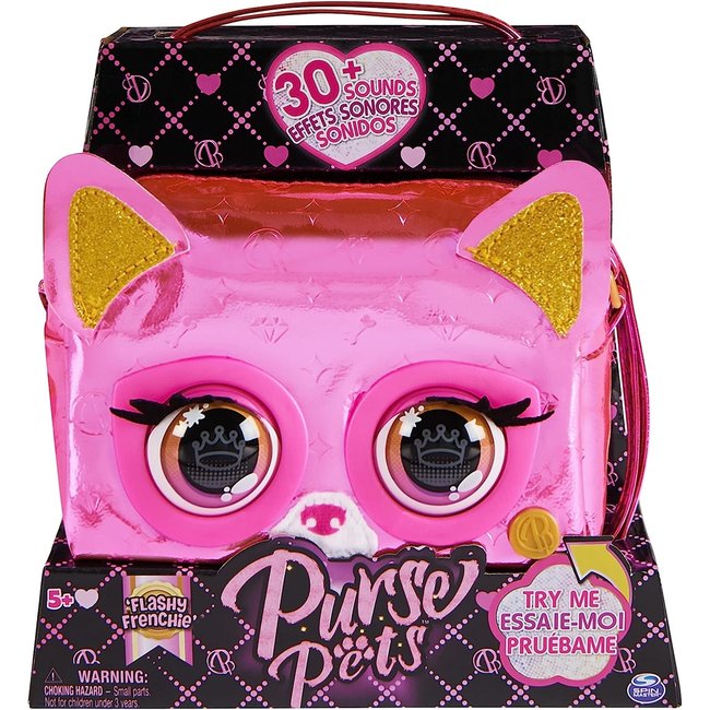 Sac à bandoulière Purse Pets – Metallic Magic - Flashy Frenchie - SPIN MASTER