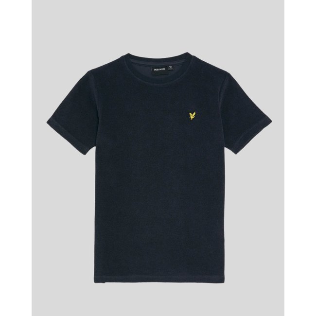 T-shirt en éponge bleu foncé marine <span itemprop=
