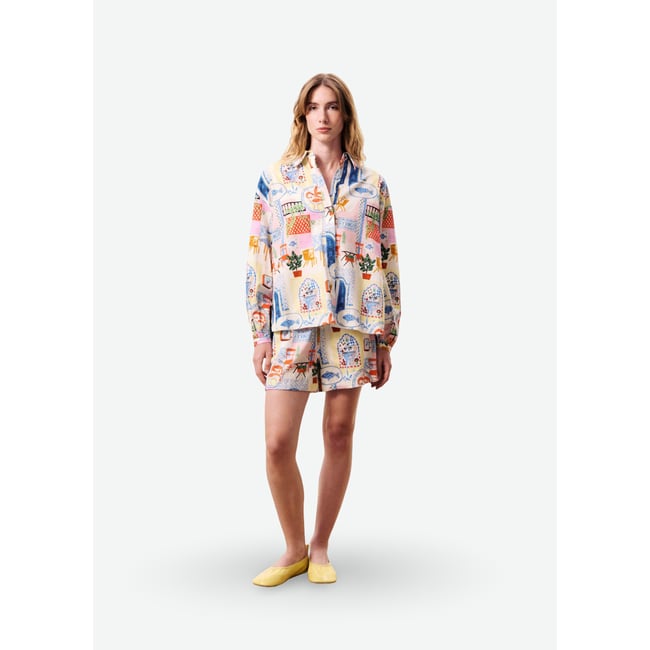 Short LAPIS bord de leau <span itemprop=