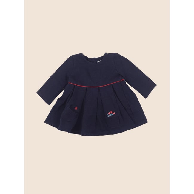 Robe - Etat satisfaisant bleu, argent <span itemprop=
