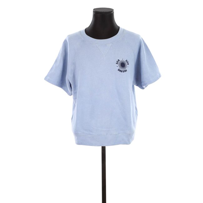 Sweatshirt en coton - Très Bon État bleu <span itemprop=