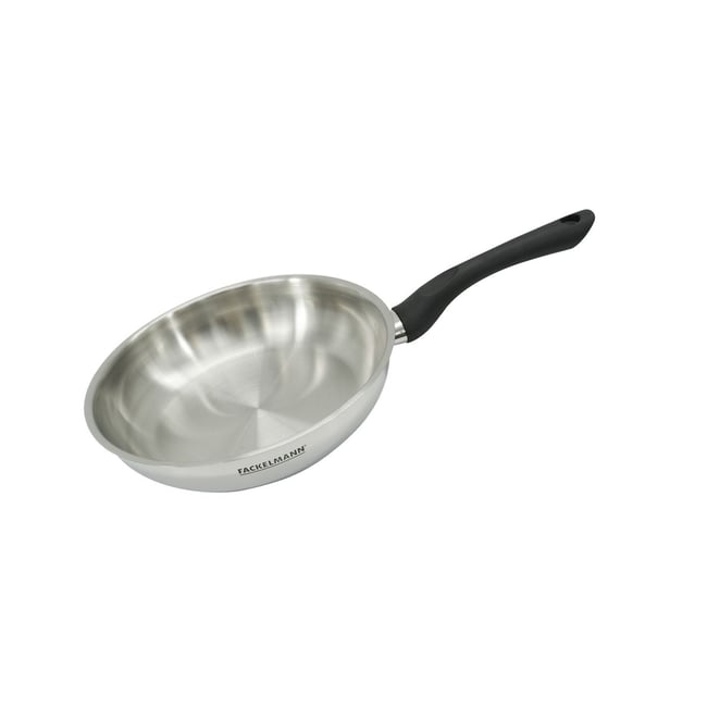 Poêle en inox 24 cm GENEVA noir,inox <span itemprop=
