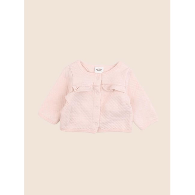 Gilet - Bon état rose <span itemprop=