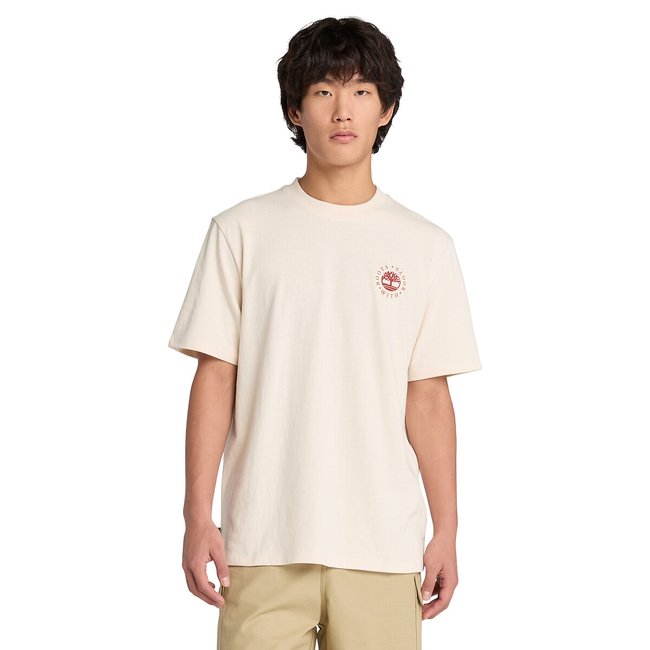 Camiseta de manga corta con estampado en la espalda - TIMBERLAND