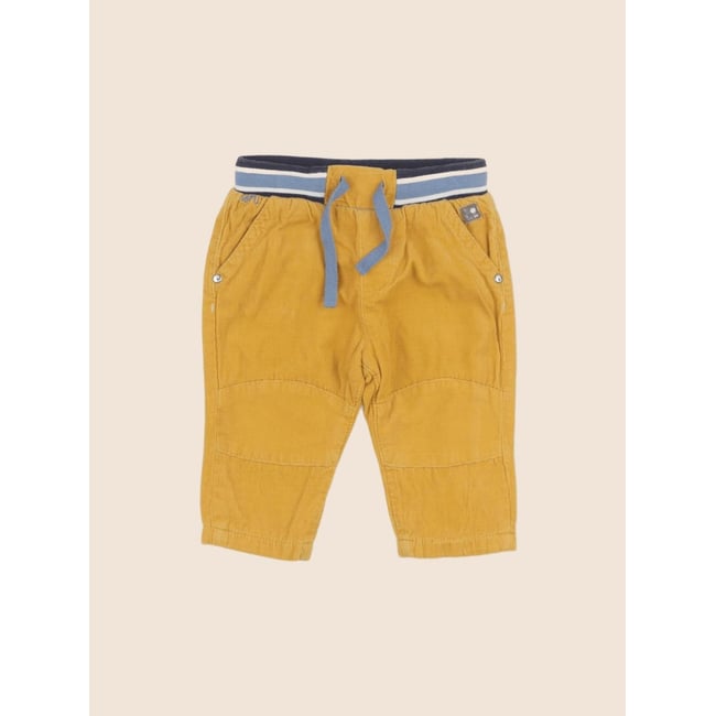 Pantalon doublé - Très bon état jaune <span itemprop=