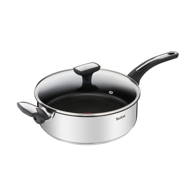 Sauteuse Avec Couvercle Ø26 Cm - Emotion acier <span itemprop=
