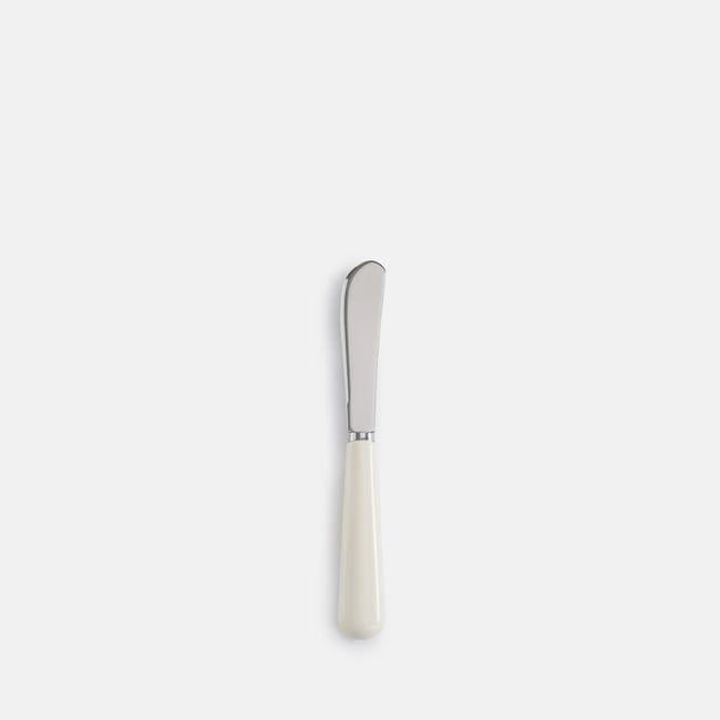 Juego de 4 cuchillos para mantequilla, POLLA crudo <span itemprop=