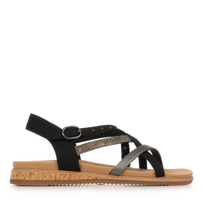 Sandales DESERT KISS LOW SEASIDE SLING black <span itemprop=
