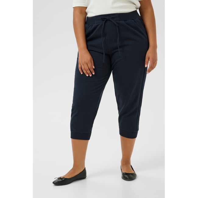 Casual pants - KAFFE CURVE