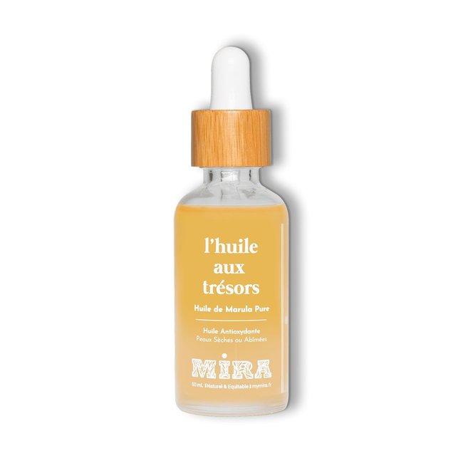 Huile de marula pure visage corps et cheveux L'Huile aux Trésors - MY MIRA