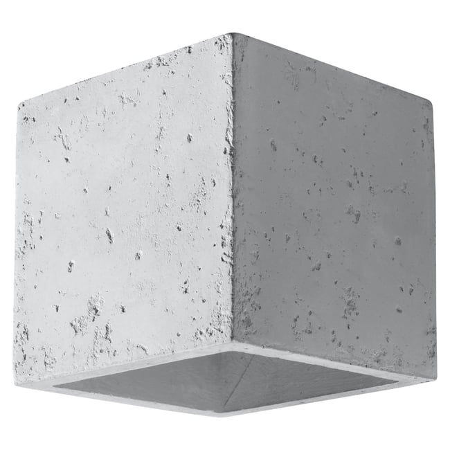 Applique Béton Gris G9 1 Quad Couleur gris <span itemprop=
