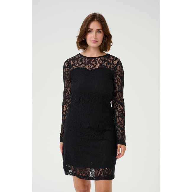 Dress noir black deep <span itemprop=