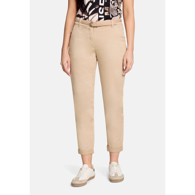 Pantalon chino unicolore - BETTY BARCLAY