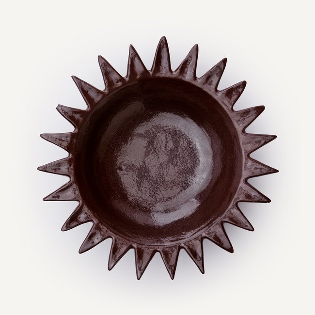 Coupelle en céramique, Solea Couleur chocolat <span itemprop=